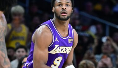 Lakers Make Major Decision on Bronny James’ Immediate Future