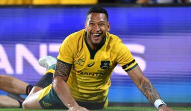 Fine form, poor results continue in Japan for Folau