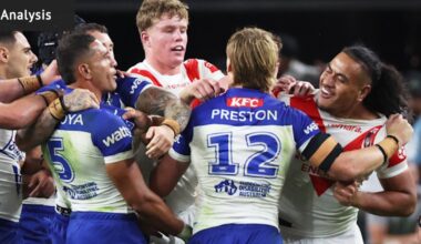 St George Illawarra Dragons show they up for the fight, if not the premiership
