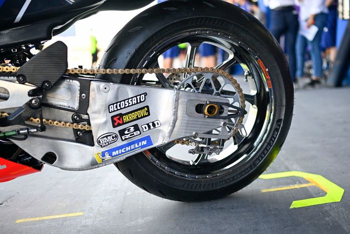 Yamaha Factory Racing bike detail