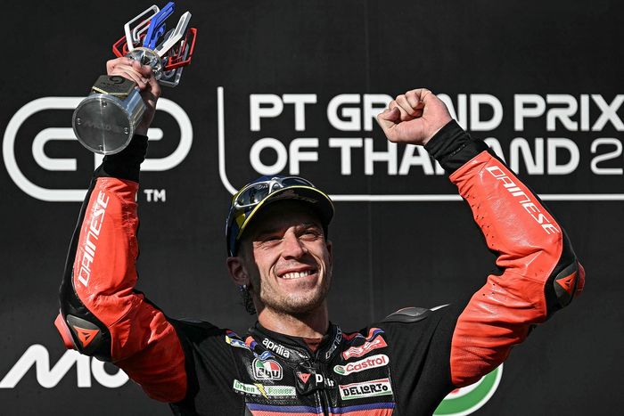 Race winner Marco Bezzecchi, Aprilia Racing