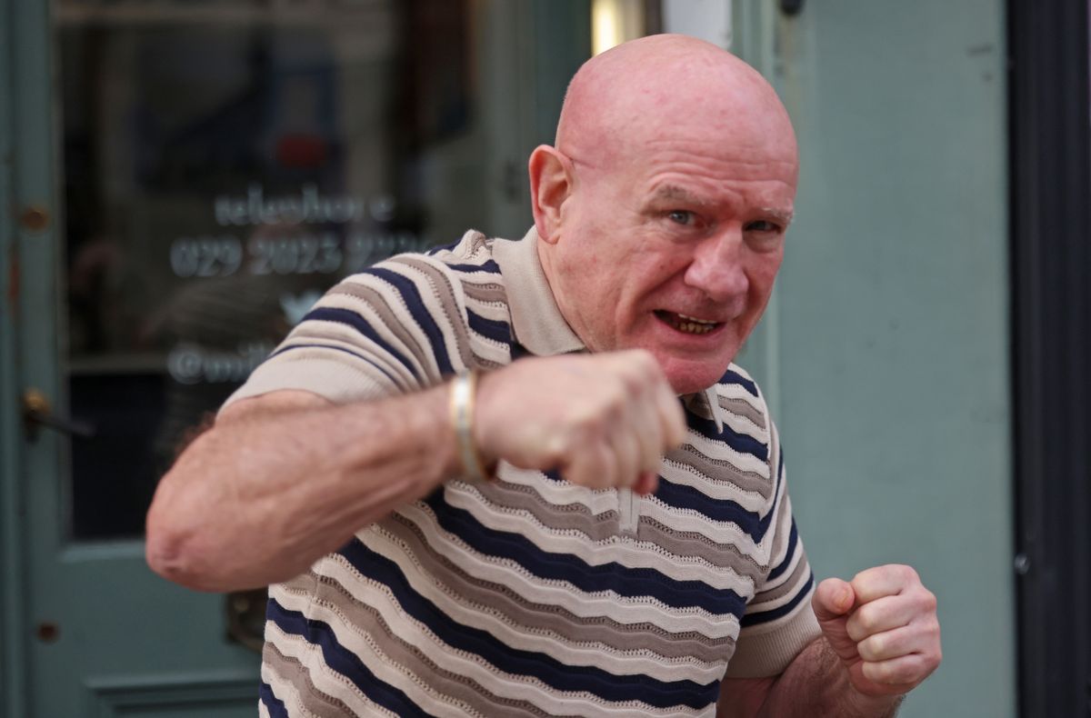 Steve now struggles with everyday tasks due to the impact of his boxing career