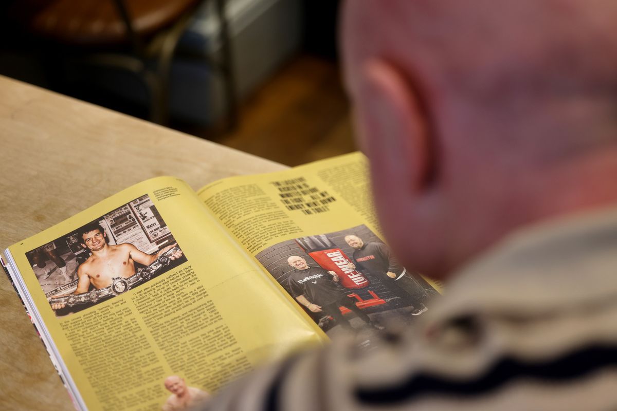 Steve recently featured in the Boxing News magazine
