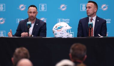 Dolphins' new regime putting splash acquisitions in the past