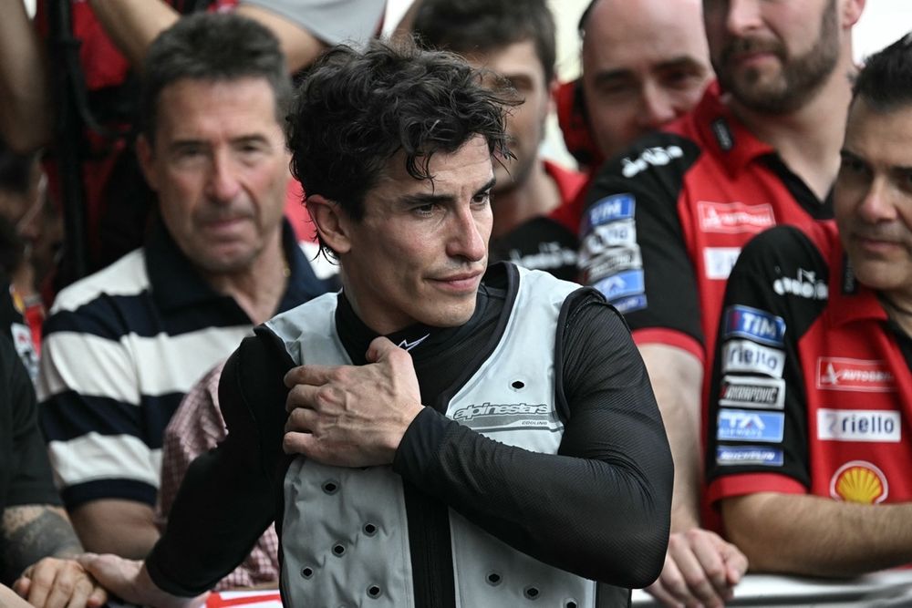 Marquez still isn't fully fit following his shoulder injury suffered last year