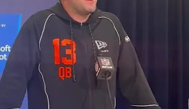 How did Garrett Nussmeier do ranking NFL quarterbacks?