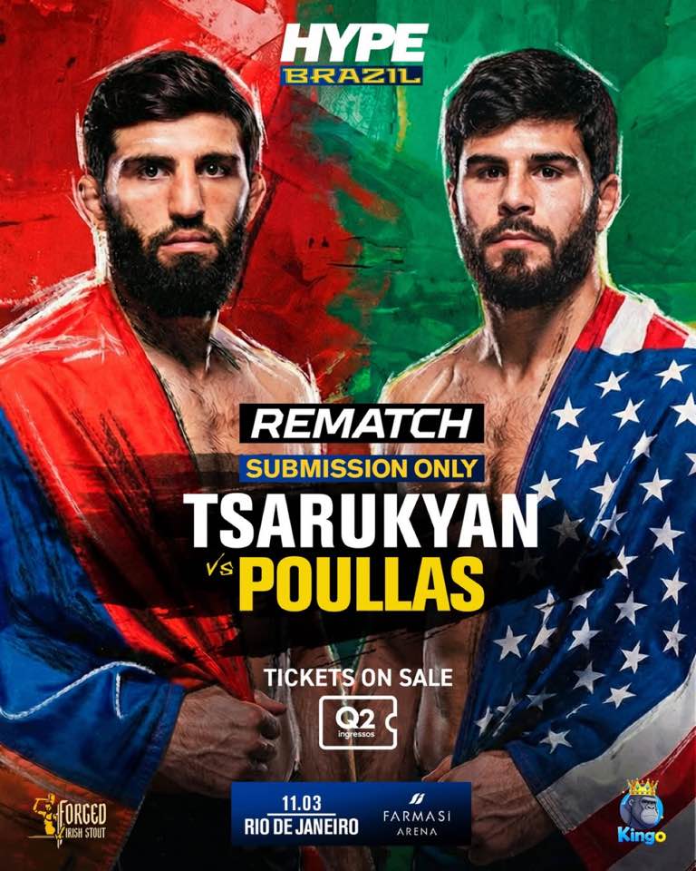 Tsarukyan vs. Poullas Rematch Poster
