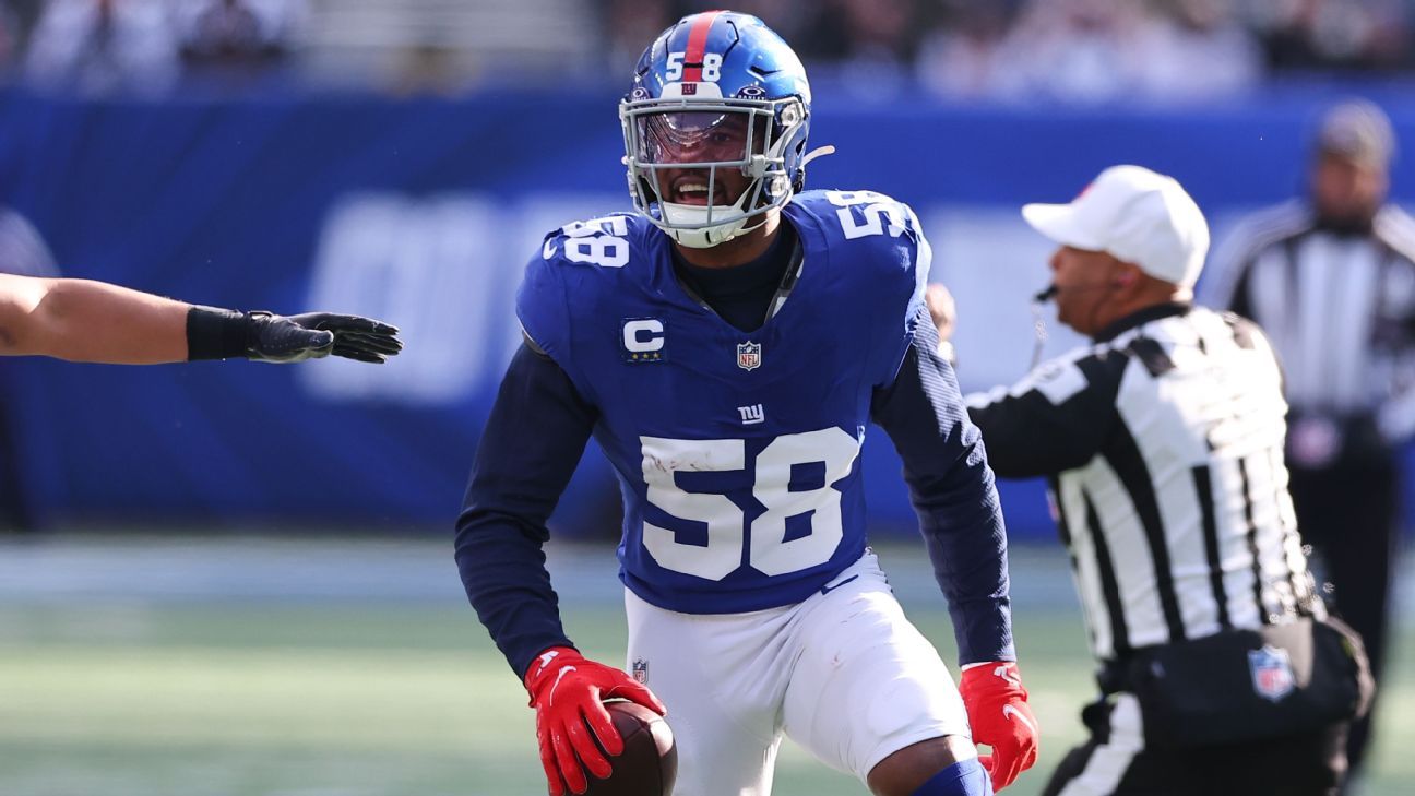 Source: Giants releasing middle linebacker Bobby Okereke