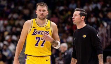 Lakers' Redick calls sideline tiff with Doncic 'very normal'