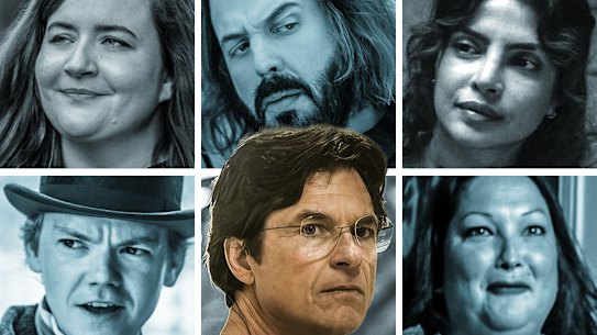 What to stream this week (from top left): Shrill; The Lincoln Lawyer; The Bluff: Murder in Glitterball City; DTF St Louis; and The Artful Dodger.