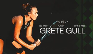 Gull Nabs Women's Tennis' Big West Player of the Week Award