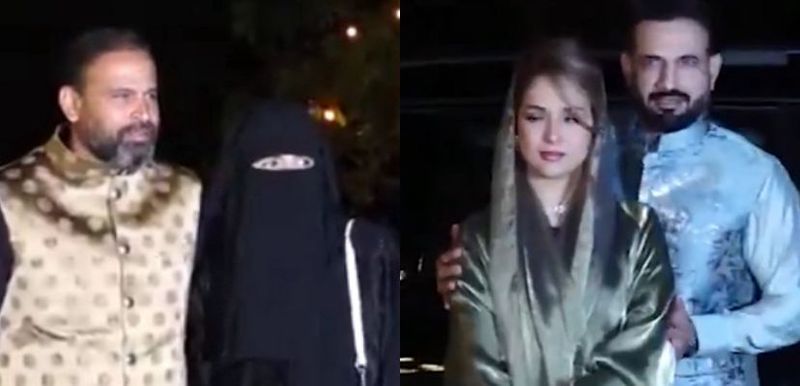 Pathan brothers' wives' attire sparks debate at Tendulkar pre-wedding bash