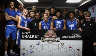 Men's Basketball Wins OVC Tournament Opener