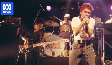 Jimmy Barnes gives Virginia Trioli a music lesson and a few life lessons