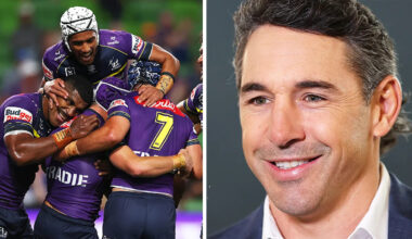 NRL news: Billy Slater spotted in post-match moment with Melbourne Storm phenom after thrashing Eels
