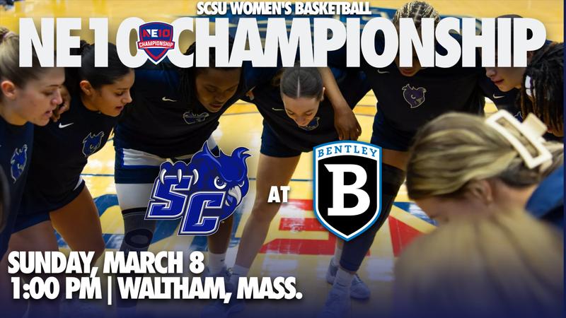 SCSU Women’s Basketball to Face Bentley for the 2026 NE10 Championship