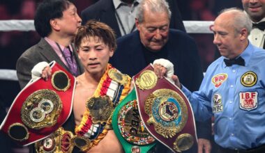 Inoue-Nakatani title showdown set for May 2 at Tokyo Dome