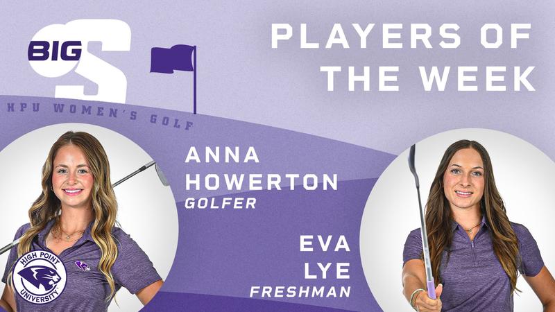 Howerton & Lye Earn Big South Weekly Honors