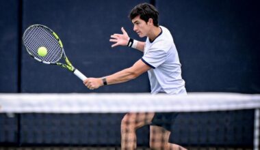 Men's Tennis Looks to Extend Win Streak to Four Against Cornell, Saturday