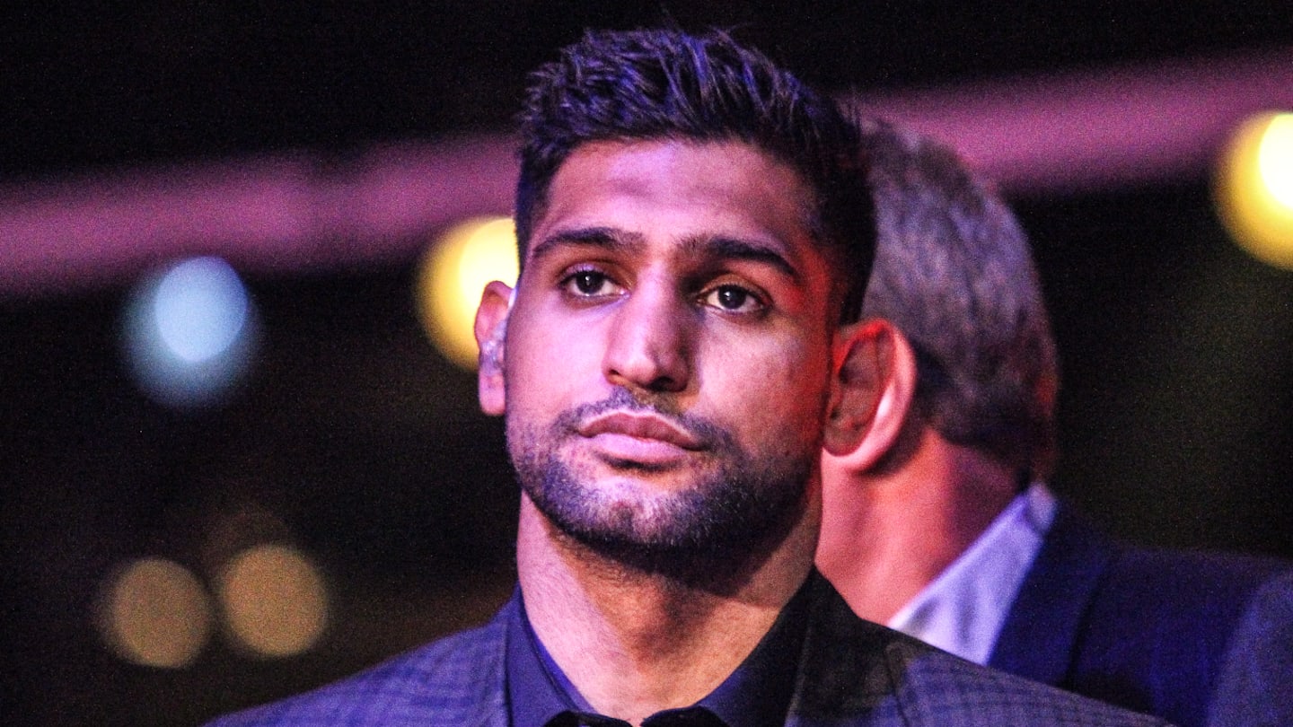 Amir Khan Promotes Influencer Boxing Fight in Lagos, Nigeria