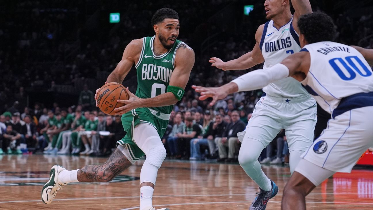 Celtics' Tatum starts rough, finds groove in 15-point return