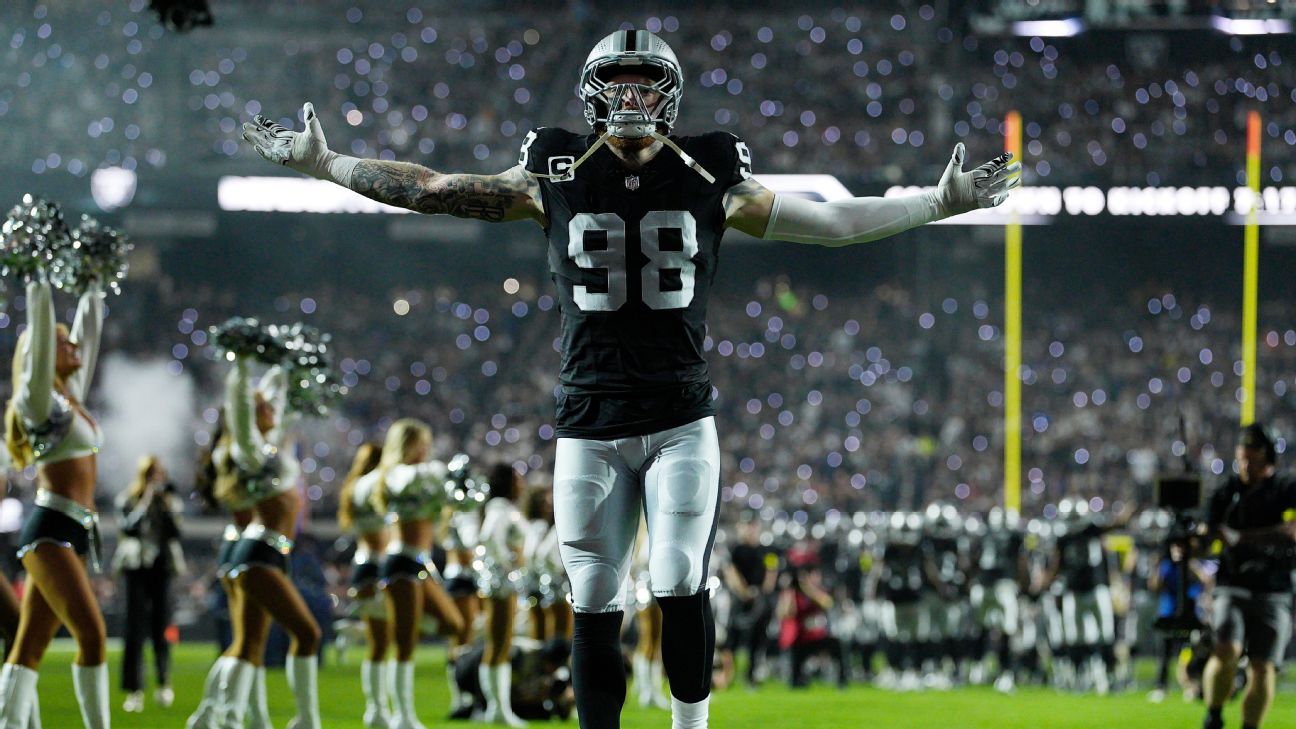 Raiders trade Maxx Crosby to Ravens: Why he fits in Baltimore