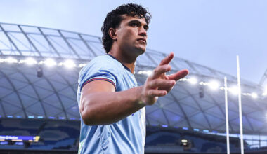 Joseph-Aukuso Suaalii news; NSW Waratahs injury update; Dan McKellar press conference; Hurricanes highlights