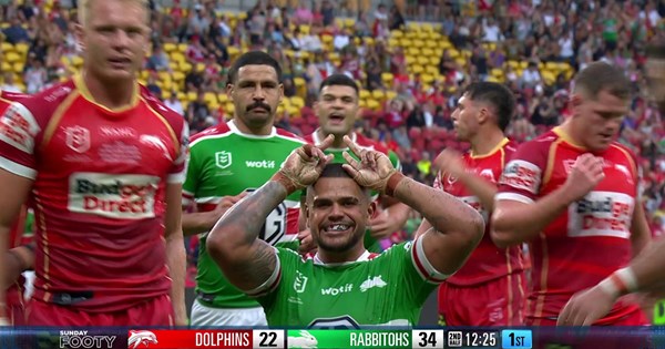 Latrell Mitchell 2nd Try | NRL.com