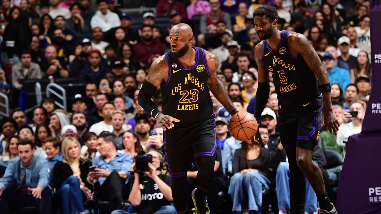 Lakers downgrade LeBron James (elbow) to out vs. Knicks