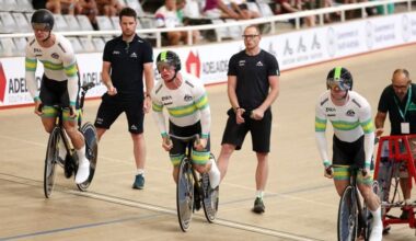 Aussie cyclist who got away returns to Perth in style