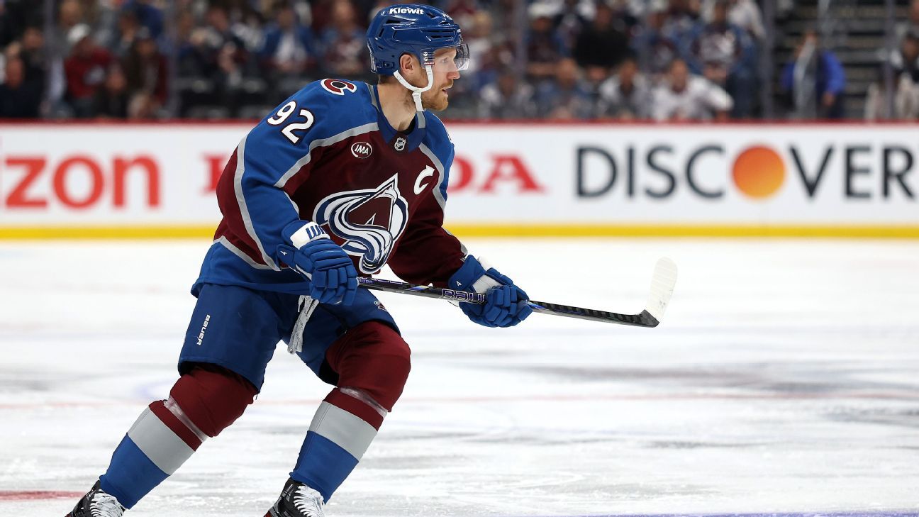 Avalanche say Gabriel Landeskog (lower body) week-to-week
