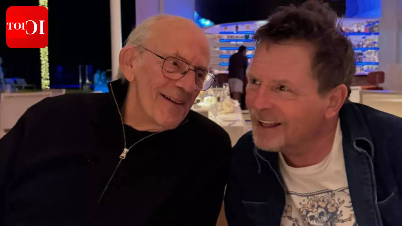 ‘Back To The Future’ stars Michael J. Fox and Christopher Lloyd reunite ahead of film’s 40th anniversary |