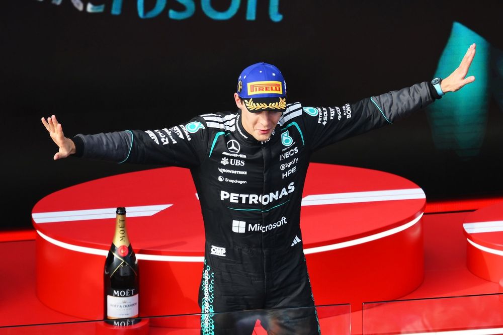 Russell celebrates winning the first race of the new F1 era, but how different will it look like if changes are made?