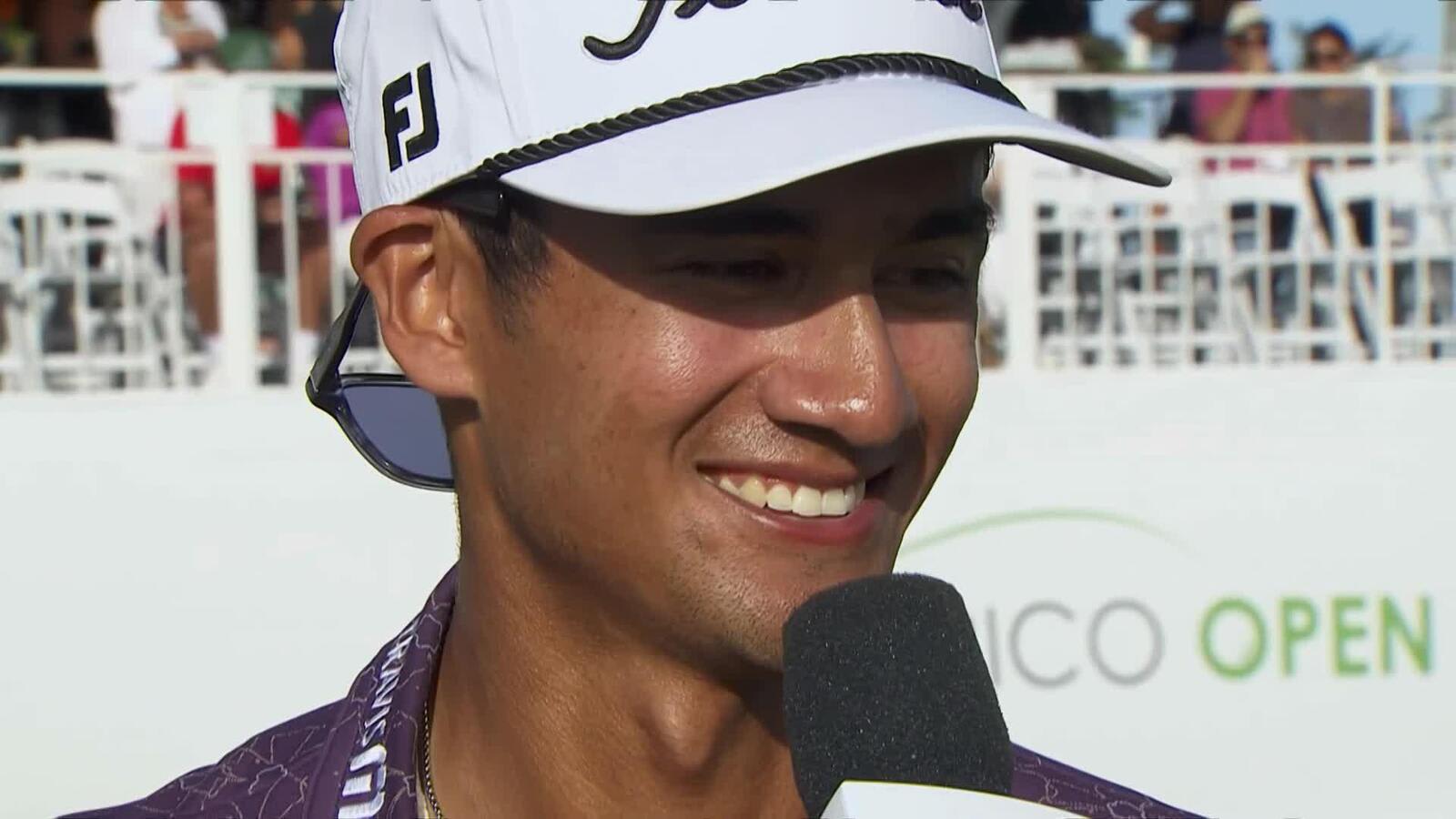 Ricky Castillo interview after winning Puerto Rico Open