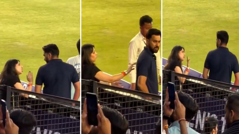 ‘Zindagi miserable hi hai andar se sab ki’: Rohit Sharma’s Ahmedabad ‘stadium showdown’ with wife has funny reactions