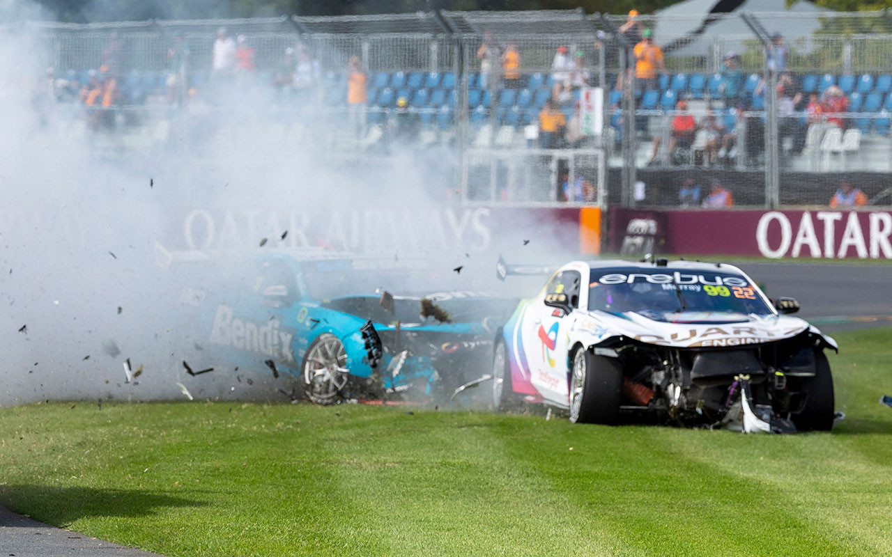 Supercars driver recount ‘gut-wrenching’ crash with Broc Feeney