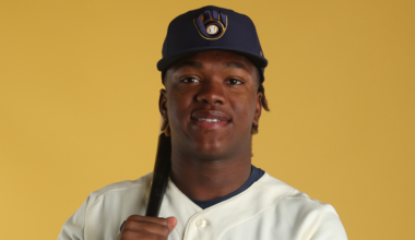 Milwaukee Brewers top prospect Jesús Made during spring training at American Family Fields of Phoenix.