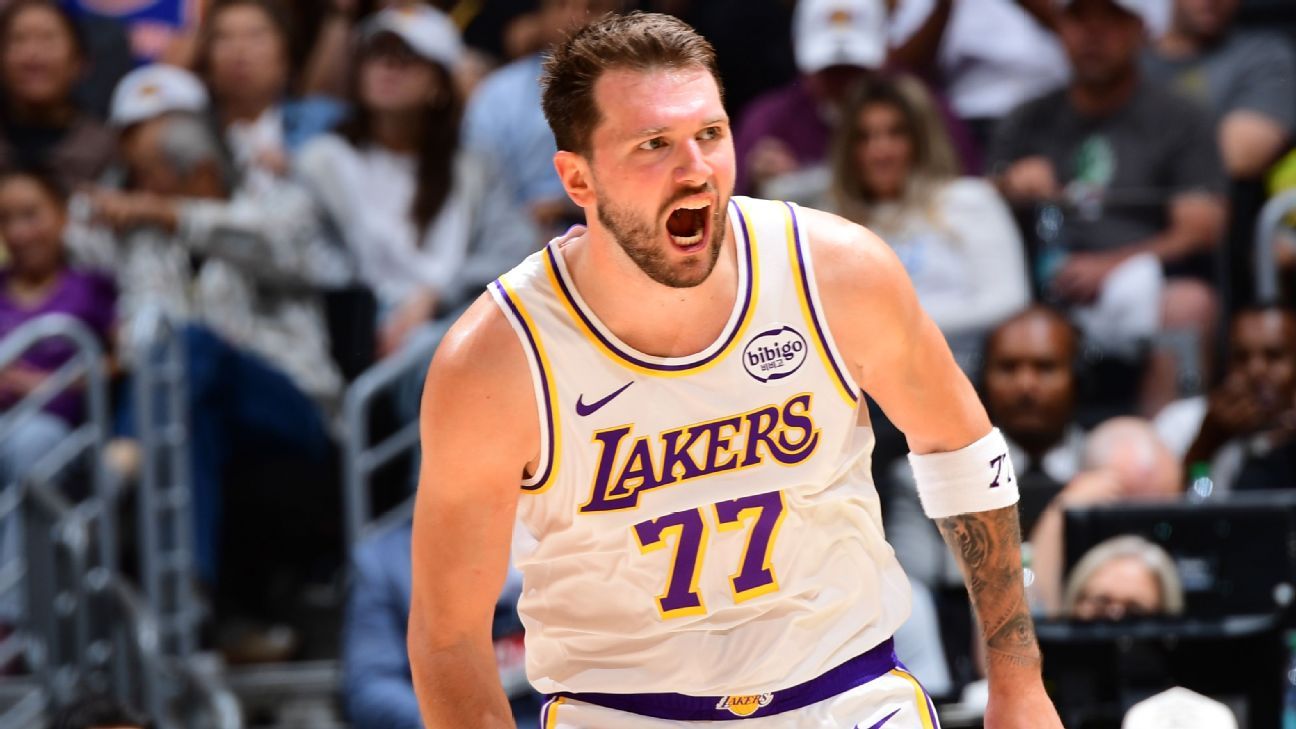 Lakers' Doncic fined $50K for "money" gesture toward official