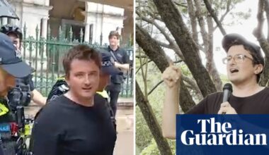 Two protesters arrested on first day of Queensland’s ‘from the river to the sea’ ban | Queensland