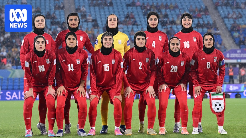 Mother of Iranian women's footballer pleads with player to stay in Australia as families face threats