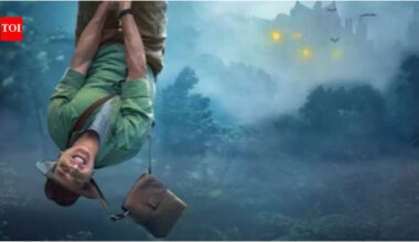 ‘Bhooth Bangla’ new poster out: Akshay Kumar hangs from a tree with giant bat in creepy forest in Priyadarshan directorial |