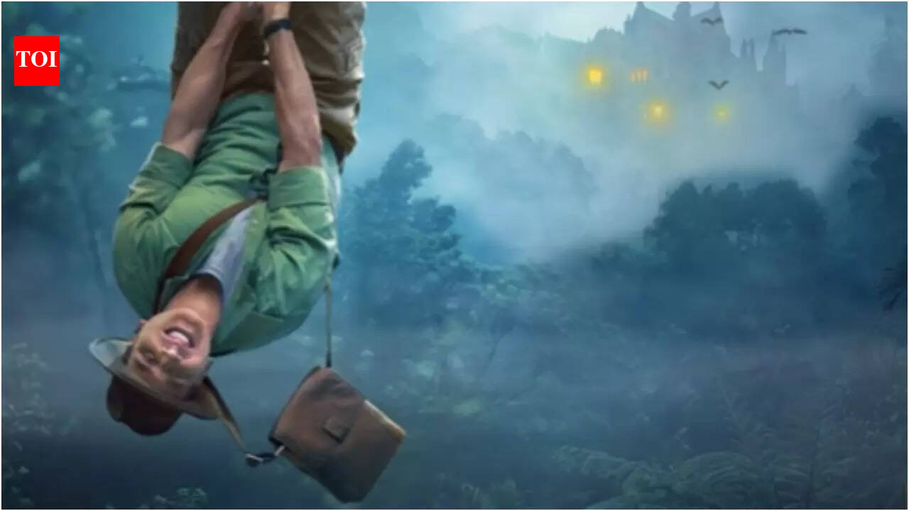 ‘Bhooth Bangla’ new poster out: Akshay Kumar hangs from a tree with giant bat in creepy forest in Priyadarshan directorial |