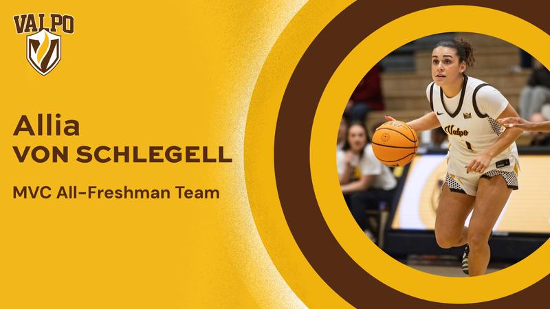 von Schlegell Named to MVC All-Freshman Team