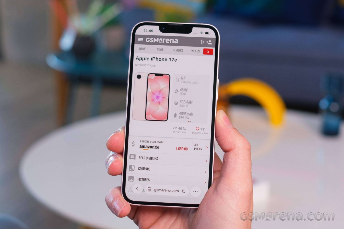 Apple iPhone 17e in for review