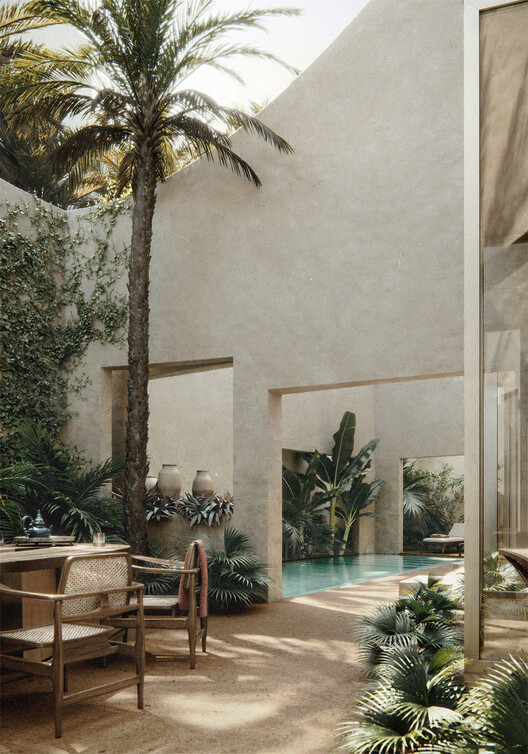Setbacks as Courtyards: How Civil Architecture Reimagines the Gulf House in Bahrain - Image 3 of 8