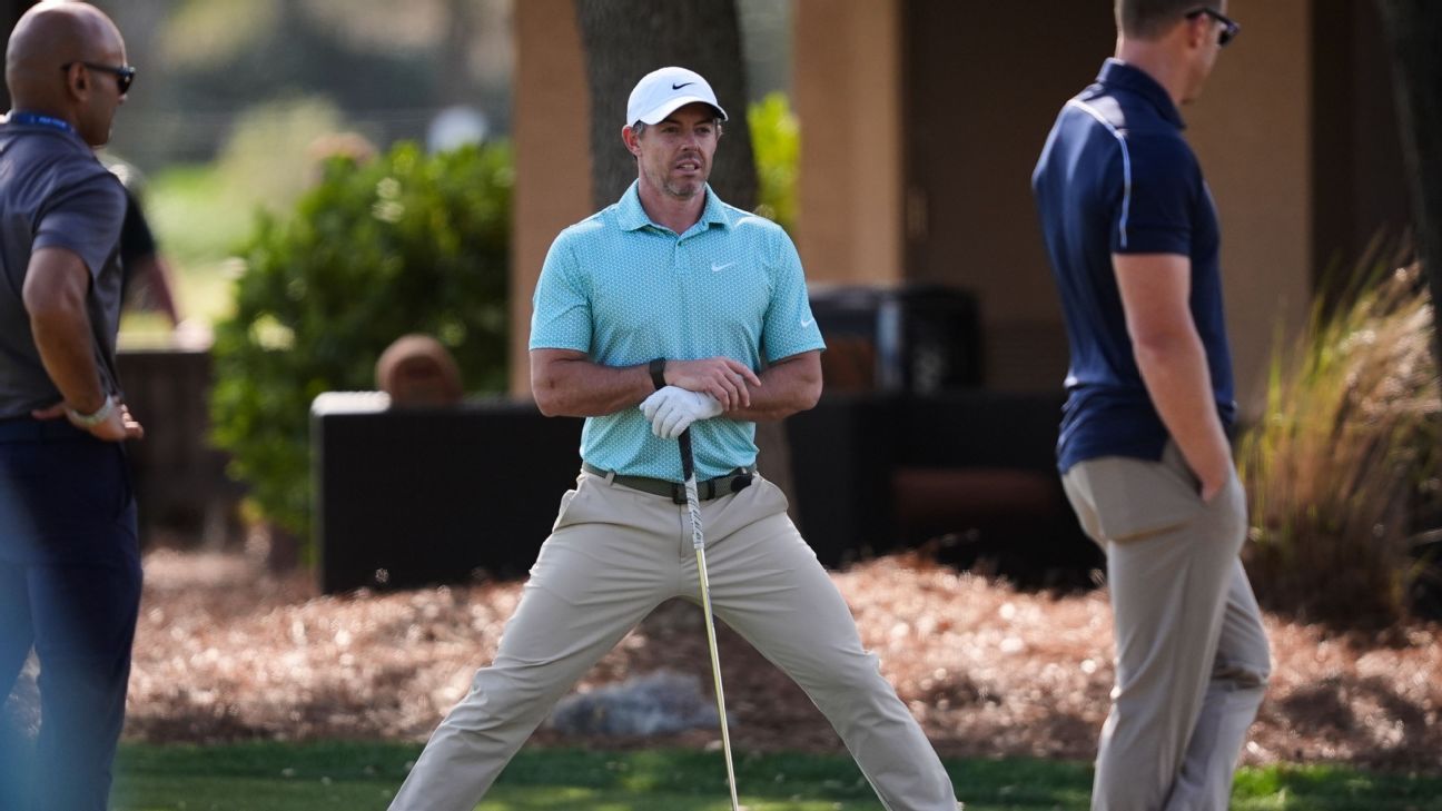 Rory McIlroy: Taking it 'hour by hour' ahead of Players