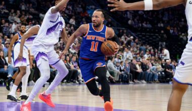 Knicks beat the Jazz 134-117 to end a 2-game losing streak