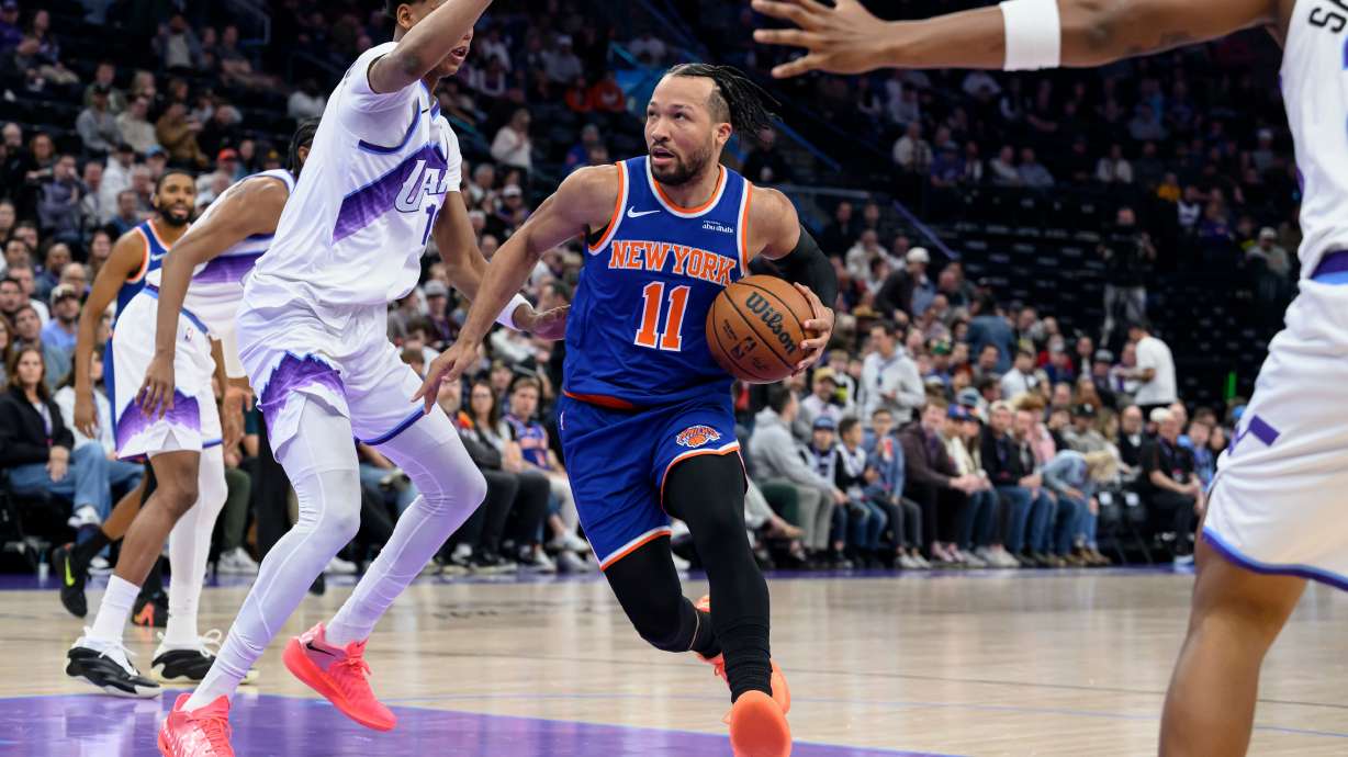 Knicks beat the Jazz 134-117 to end a 2-game losing streak