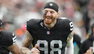 Maxx Crosby commits to Raiders after nixed Ravens trade: 'I'm back'