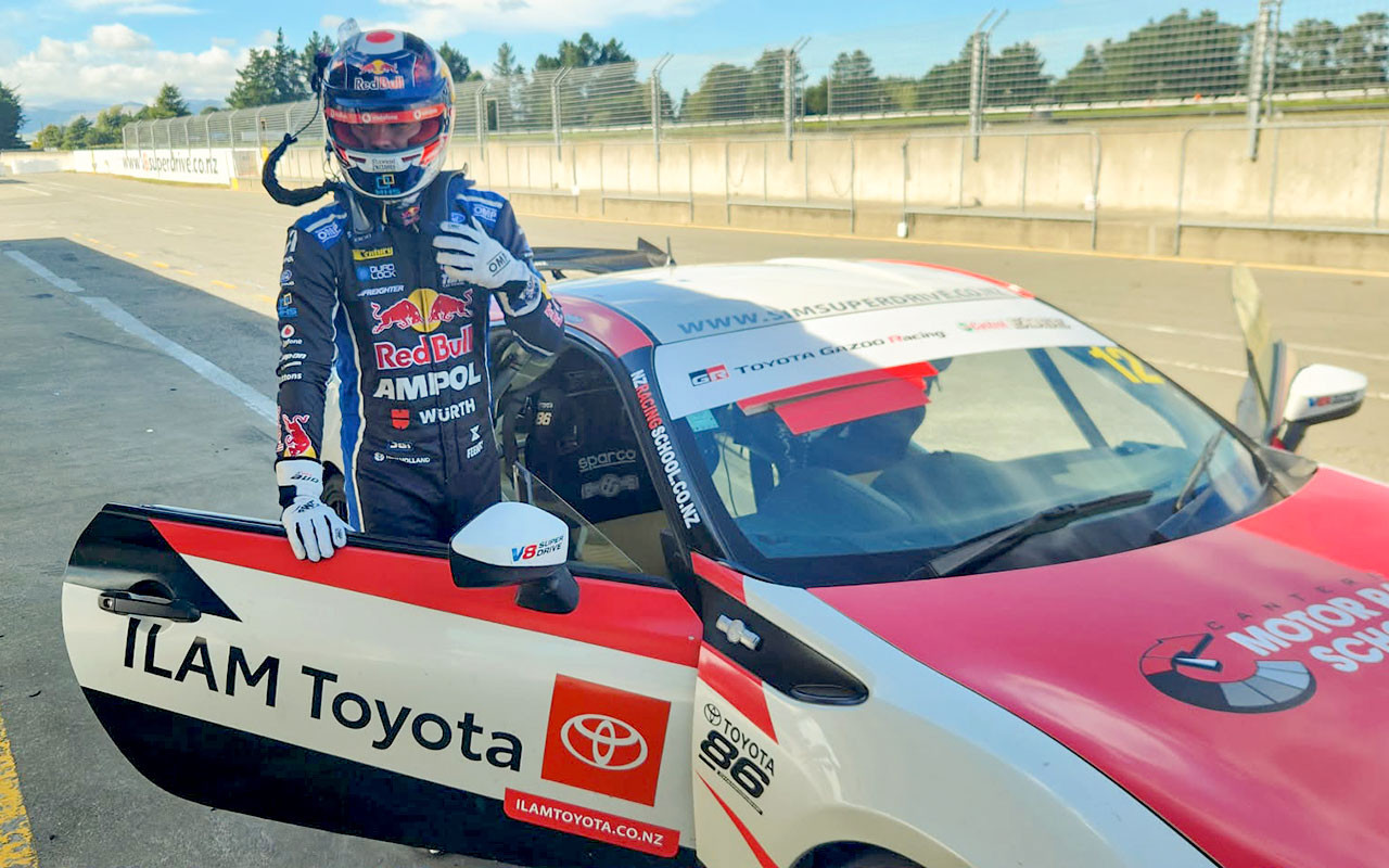 Supercars news: Broc Feeney, Will Brown scope out Ruapuna Raceway.